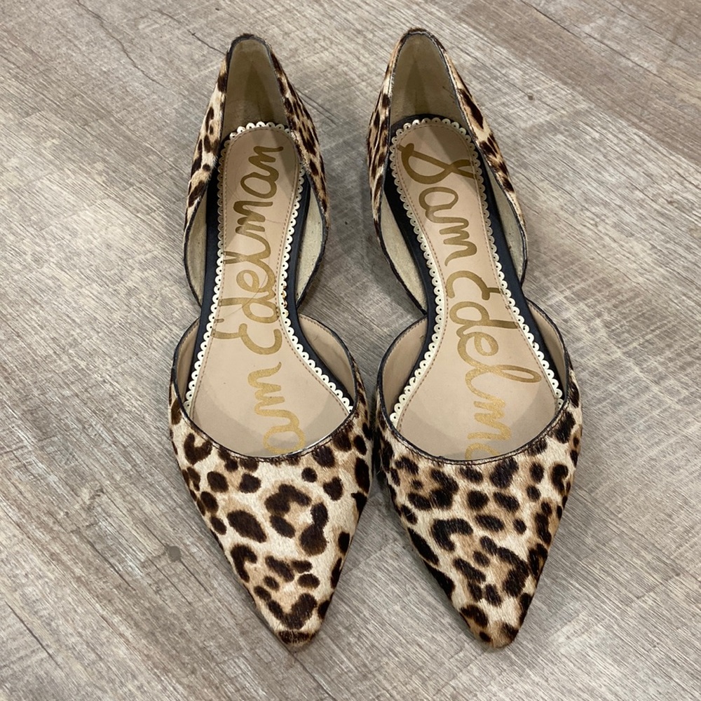 Sam Edelman Leopard print size 7